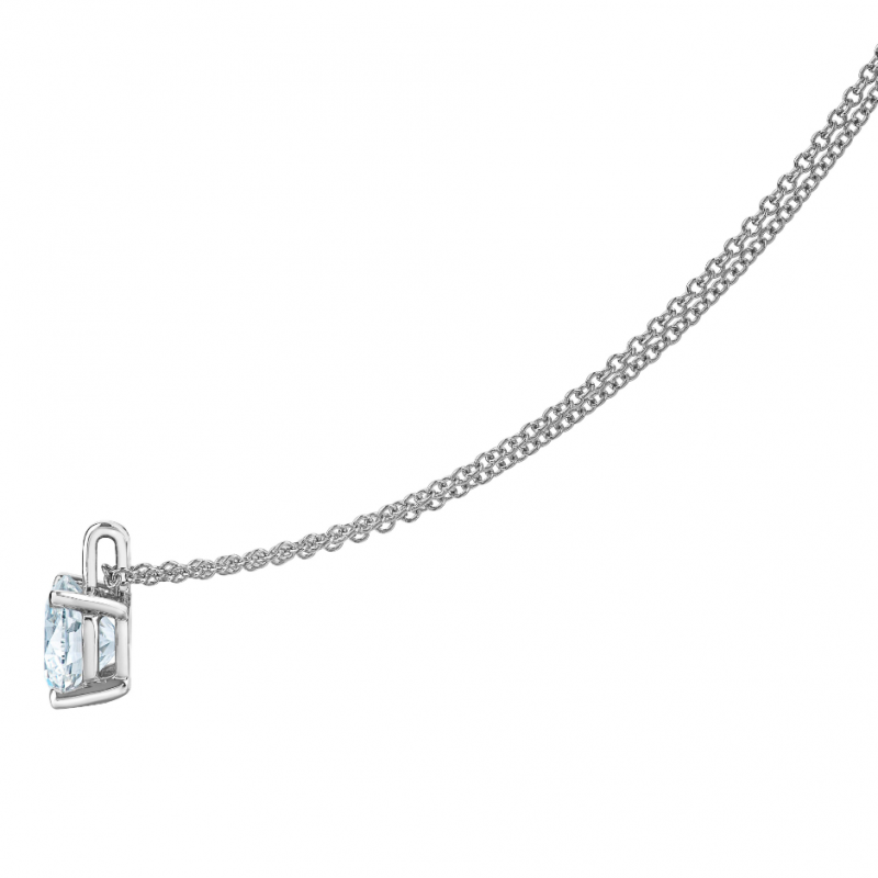 diamondevolution PP4336W/200C A timeless design to be cherished for a lifetime, this classic four-prong pendant sparkles with the 