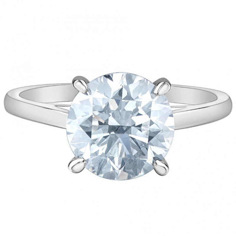 diamondevolution R10136WG/300 The quintessential four-prong setting is the engagement ring your love has dreamt of her whole life.